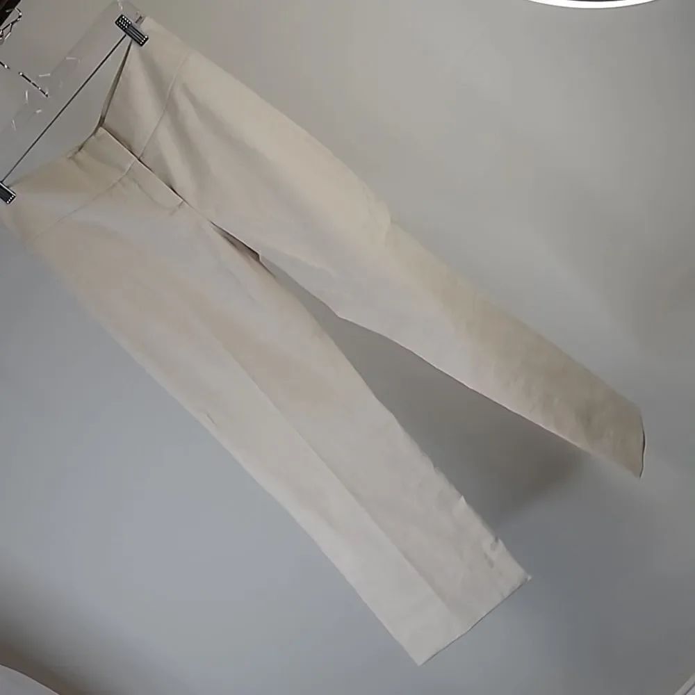 Magaschoni Collection cotton poly ramie spandex blend dress pants